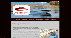 Desktop Screenshot of lyonbyboat.com